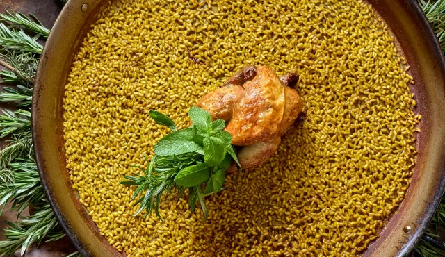 Dry or melow rice at Lobito de Mar