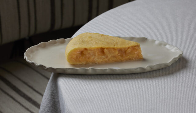 Receta tortilla de patatas de Dani García